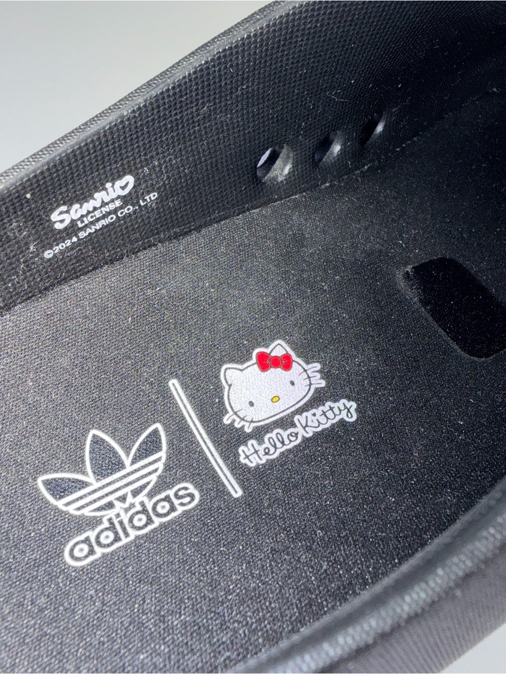 Adidas x Hello Kitty Adifom Stan Smith Mule Black Platform Clogs Women’s 6 - Picture 2 of 9